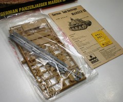 1/72 Scale German WWII Tank Hunter, Marder III, ESCI