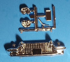 57 CADILLAC ELDO BROUGHAM – BUMPER GRILL – ATLANTIS – MODEL CAR KIT PARTS LOT