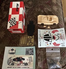 Starter Le Mans 1994 Porsche 962 FAT Resin Kit 1:43 Made In France As Is