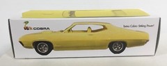 New 1970 Ford Torino Cobra Yellow Custom Promo Model BOX ONLY….NO CAR