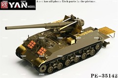 1/35 US Self Propelled 155mm Gun M40 Tank Super Detail-up Kit for Tamiya 35351