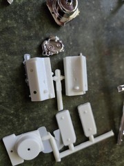 MPC Cosmic Charger 1:25 Scale Parts Blown Hemi engine Parts STK V57