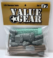 1/35 Scale Sherman Engine Deck Stowage Set #17 Easy 8 – Value Gear Resin SH17