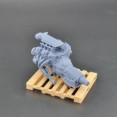 LS3 Holley EFI model engine resin 3D printed 1:24-1:8 scale