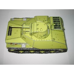 OREL 022 – 1/25 Paper model kit Military armor Tank Т-30 scale set