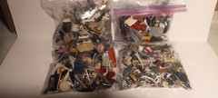 Giant lot of plastic model parts. car and truck.