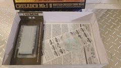 Tamiya Crusader Mk.I/II British Cruiser Tank 1/48 Item 32541 Sealed Contents
