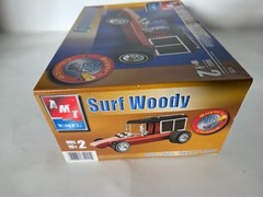AMT Ertl Surf Woody 1:25 Scale Model Kit Partially Assembled Custom Rod