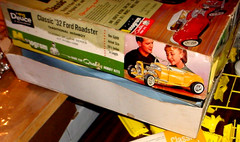 1963 MONOGRAM PC88 1/8 The Big Deuce BOX W/ INSERTS ONLY -RARE ! NO MODEL KIT !