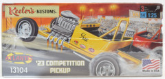 Atlantis Keeler’s Kustoms ’23 Competition Pickup 1:25 Scale Model Car Kit 13104