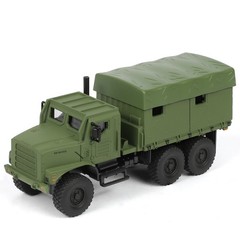 Military truck MTVR MK23 1:64 tactical off-road vehicle, color forest green