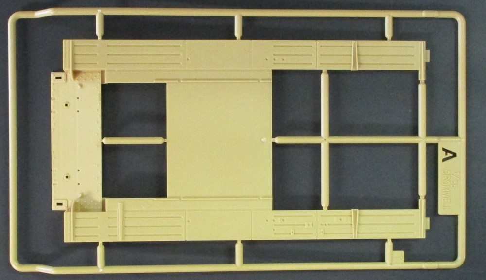 Airfix 1/35th Scale Cromwell Mk. IV – Parts Tree A from Kit No. A1374