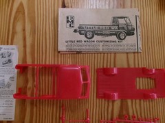 Vintage 1966 Issue IMC #107-200 Dodge Little Red Wagon Model 6/27