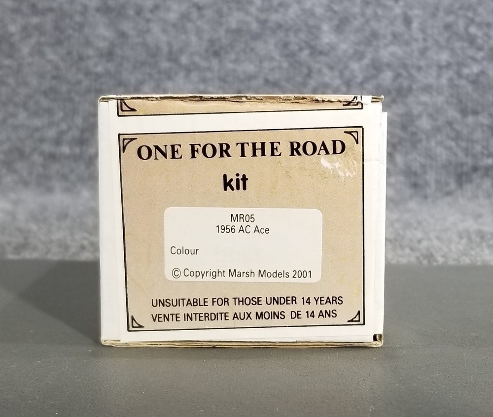 Marsh Models 1/43 Scale Kit MR05 1965 AC Ace One for the Road Made in England