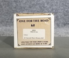 Marsh Models 1/43 Scale Kit MR05 1965 AC Ace One for the Road Made in England