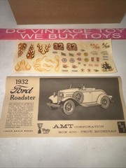AMT 2632 1932 Ford Roadster Anniversary kit 1/25 McM KIT New Opened Box 🔥