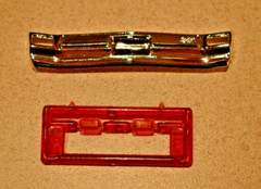 AMT 1970 Chevelle SS 454 Rear Bumper and Taillights 1/25