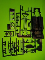 1967 Ford Mustang GT 350 1/25 AMT Caroll Shelby Frame Chassis Axle Rear End