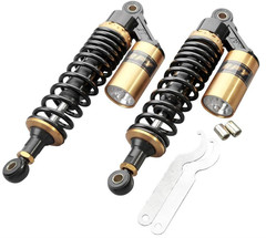 Amortiguadores Traseros Universales de Aire 320 mm Ajustables para Motocicletas,