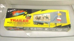 ERTL Smokey and the Bandit II Trailer Model Kit 1/25 Scale Vintage 1983 Mural