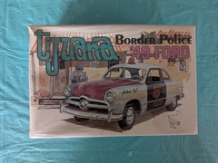 AMT 49 Ford Tijuana Border Police Car VINTAGE RARE FACTORY SEALED.