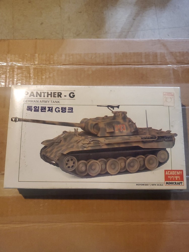Academy Minicraft 1320 Jagd Panther German Tank Destroyer Plastic Model Kit 1/48