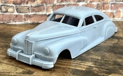 1/24 Scale: Stock “1947 Packard” Body. 3D Printed; Resin.