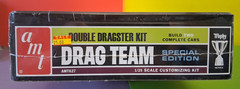 AMT Double Dragster Kit Amt627 1/25 Model Kit Sealed Metal Tin