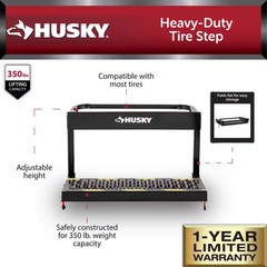 Heavy-Duty Tire Step