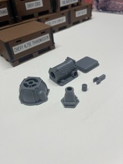 3D Printed CHEVY BLOWN BIG BLOCK with 4L75E-R Trans 1/24th – 1/10th MADE IN USA