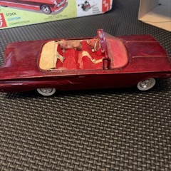 Original issue 1949 AMT 49 Ford Club Coupe Customizing model kit Built