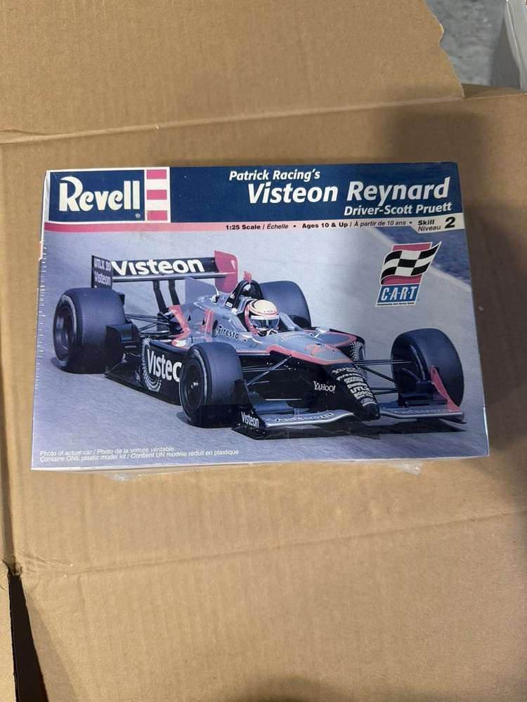 Revell 1:25 Patrick Racing Visteon Reynard Scott Pruett Kit Decals 85-2326