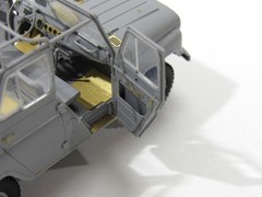 1:43 PE Detail Set for scale model UAZ 469 Zvezda