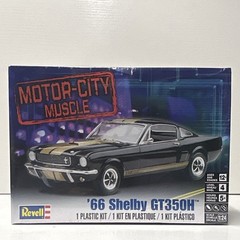Revell Motor City Muscle ’66 Shelby GT350H 1:24 Plastic Kit Decals 85-2482