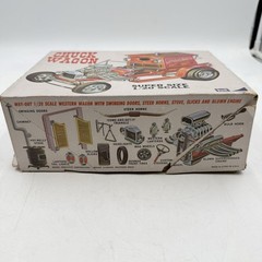 1960`S MPC “CHUCK WAGON” SHOW ROD ORIGINAL 1/20 MODEL KIT 99% Complete Box