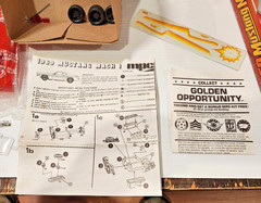 MPC 1969 Mustang Mach 1 Model Kit 1:25 1-0731 New OPEN Box 1984