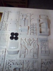 A9C AMT ERTL Chevy Racetruck Pro Shop Model Car Kit #6301 Open, Complete