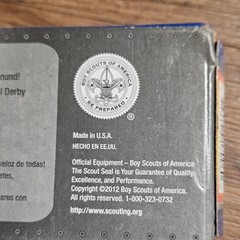 Boy Scouts of America BSA Pinewood Derby Car Kit Official Grand Prix 17006 NIB