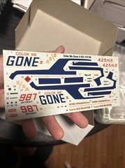 Lindberg Color Me Gone 1964 Dodge 330 Super Sport 1/25 Scale Car Model Kit New!