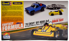 Revell ’78 Chevy Off-Road 4×4 W/ Malibu Grand Prix Virage & Trailer 1/25 14581