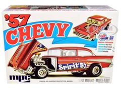 SKILL 2 MODEL KIT 1957 CHEVROLET GASSER FLIP NOSE “SPIRIT OF 57” 1/25 MPC MPC904