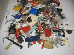 Vintage 1/25 or 1/24 ? Lot GG1 of Car & Truck parts for parts or restore Free SH