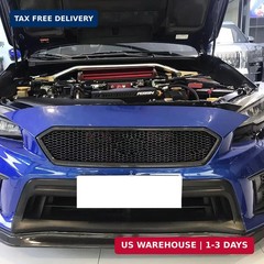 Car Front Bumper Upper Grille For Subaru Impreza WRX STI 2018-2021 Matte Black G