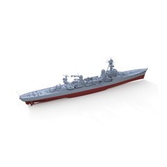 SSMODEL 1/1200 Military Model Kit France Navy Heavy cruiser Dupleix Full Hull