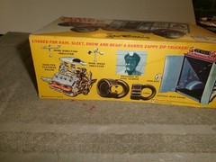 MPC 1/25 GEORGE BARRIS U.S.MAIL UNBUILT PLASTIC MODEL CAR KIT W/ BOX