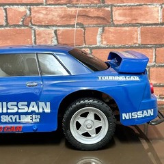Toyco 1/10 Touring Car Series Nissan Skyline GT-R RC Car Blue White Red Black