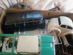 Vintage Model Car Parts Lot AMT Revell VW Bus Projects Repair 1/24