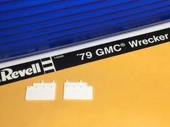 WRECKER ’79 GMC CAPTAIN HOOK TRUCK MUD FLAPS JUNKYARD PARTS