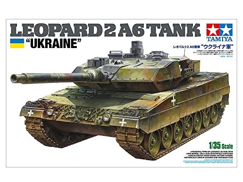 TAMIYA 1/35 Scale Limited Edition Ukrainian Army Leopard 2A6 From Japan