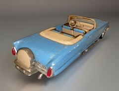 AMT 1960 Mercury Park Lane Custom Convertible Screw Bottom Built Model Car Kit